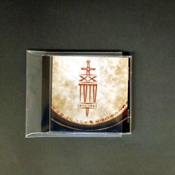 CD-Skyddsficka öppning kortsida