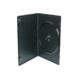 DVD-fodral slim 7mm svart 100-pack