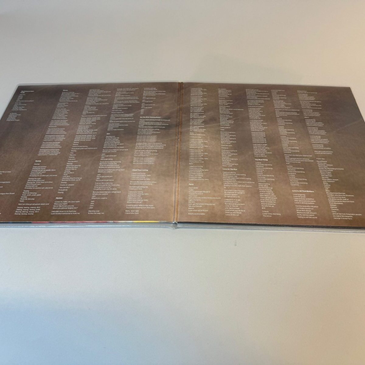 LP-ficka dubbel gatefold