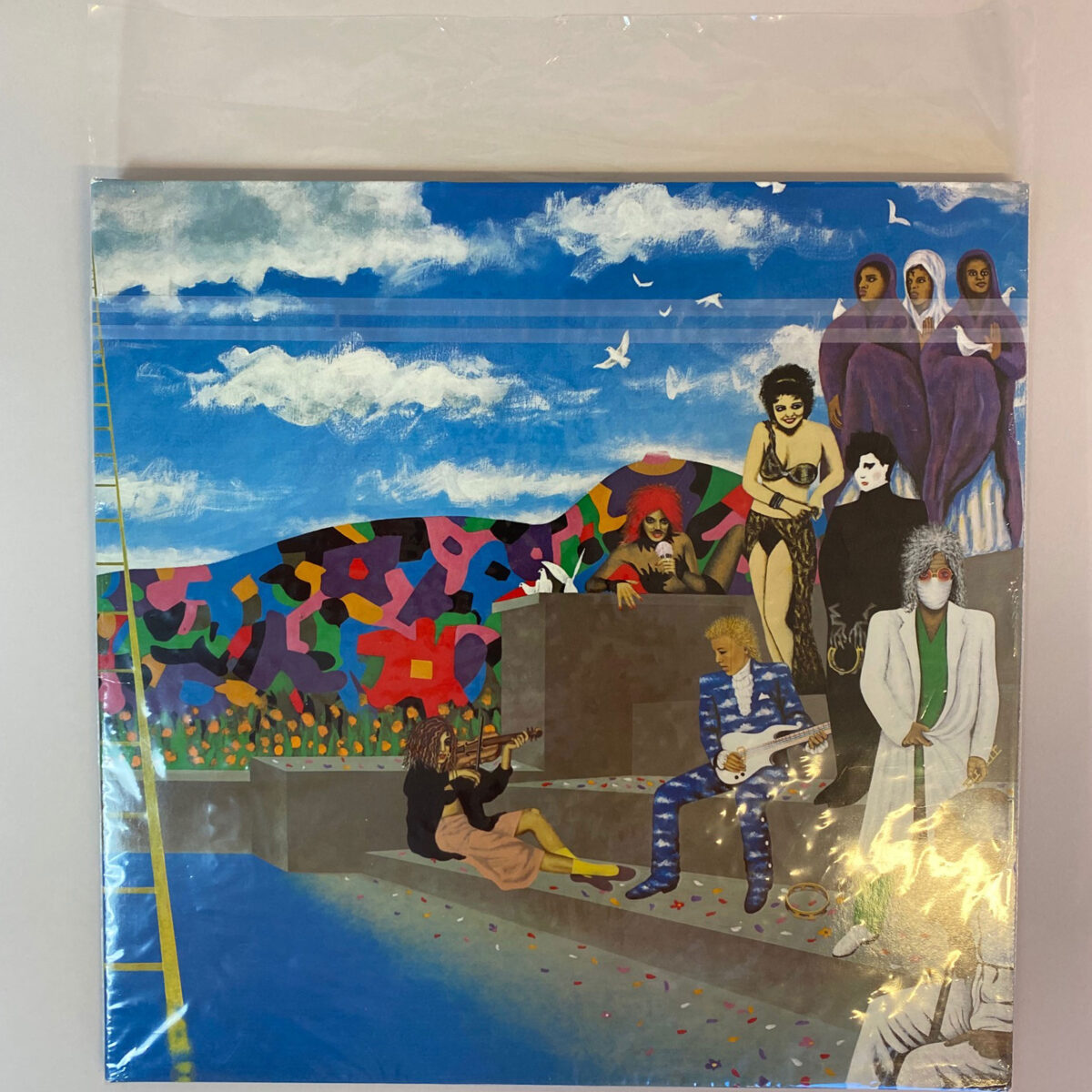 LP-ficka självhäftande XL