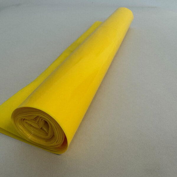 Plastsäck kraftig gul 120L