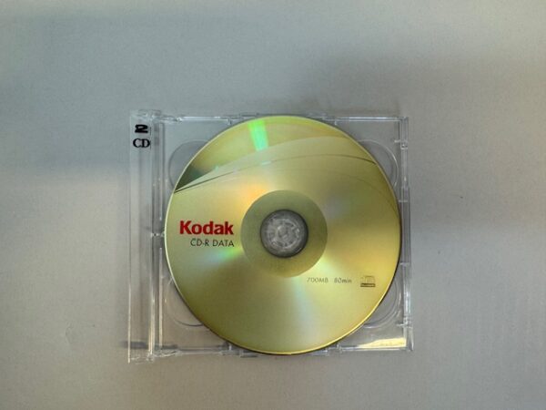 CD tray 2xCD transparent