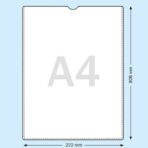 Plastficka A4 PP