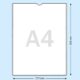 Plastficka A4 PP