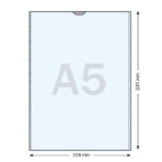 Plastficka A5 PP