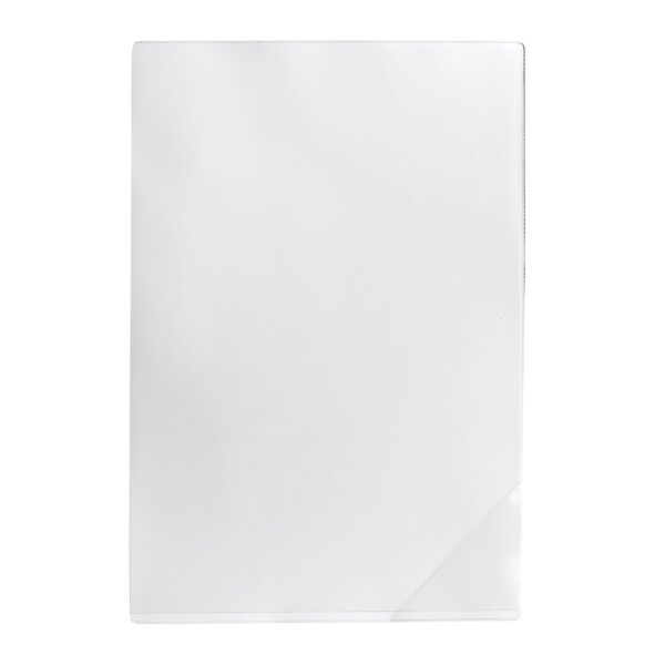 Plastficka magnetisk A4 transparent med låshörn