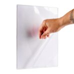 Plastficka magnetisk A4 transparent 10-pack - Bild 3