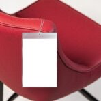 Prislappsficka möbelficka A4 stående metallöljett 100-pack - Bild 2
