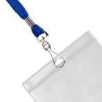 Namnskylt A7 liggande med lanyard blå 100-pack - Bild 5