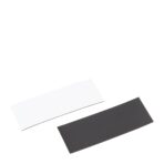 Magnetisk etikett med whiteboardyta 20x60mm