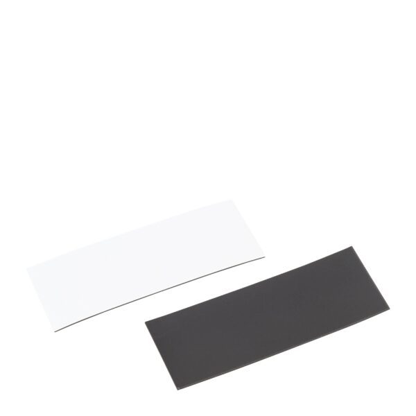 Magnetisk etikett med whiteboardyta 20x60mm