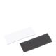 Magnetisk etikett med whiteboardyta 20x60mm