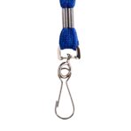 Namnskylt A7 stående med lanyard blå 100-pack - Bild 3